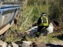 Mortale a Castel d'Asso, l'auto estratta da sotto il rimorchio
