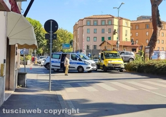 Viterbo - Incidente a piazzale Gramsci