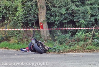 Canepina - Auto contro moto sulla Canepinese, muore centauro