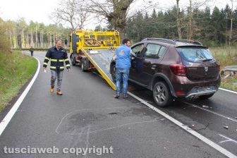 Cimina - Scontro auto-moto, muore centauro