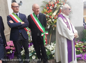 Fabrica di Roma - I funerali di Pierpaolo Bartoloni e Stefano Federici