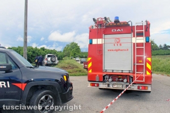 Civita Castellana - Incidente mortale in strada Falerina