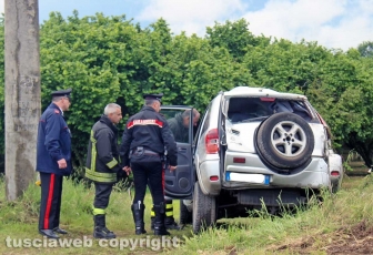 Civita Castellana - Incidente mortale in strada Falerina