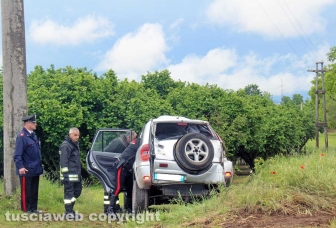 Civita Castellana - Incidente mortale in strada Falerina