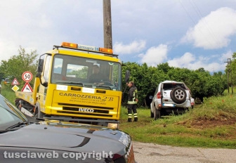 Civita Castellana - Incidente mortale in strada Falerina