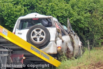 Civita Castellana - Incidente mortale in strada Falerina