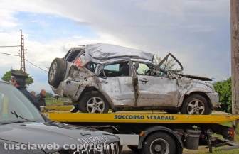 Civita Castellana - Incidente mortale in strada Falerina