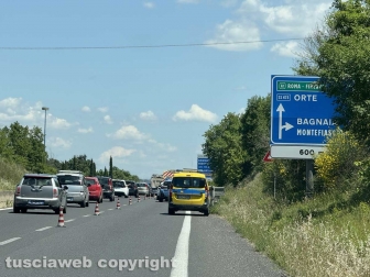 Viterbo - Riccardo Delle Monache morto sulla superstrada - Il sopralluogo disposto dalla procura
