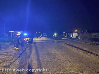 Incidente mortale sulla Tuscanese