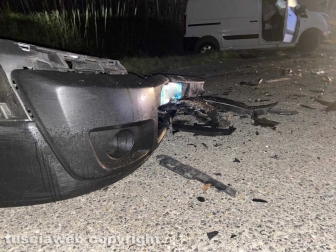 Viterbo - L'incidente sulla Tuscanese