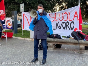 Morte di Lorenzo Perelli, la manifestazione della Rete degli studenti medi
