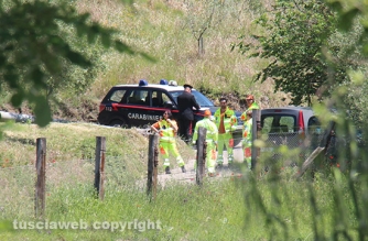 Morti madre e figlio, il recupero dei corpi