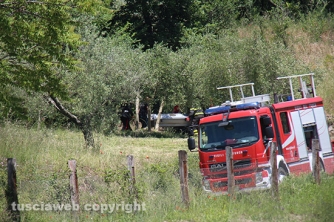 Morti madre e figlio, il recupero dei corpi
