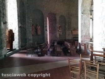 Moscerini nella cripta di santa Lucia