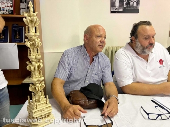Luigi Zucchi con Stefano Santucci
