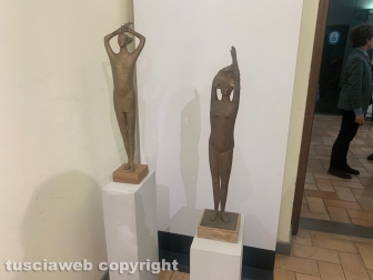 Viterbo - Opera nella mostra all'Unitus - “Ti accolgo nel cuore – Una passeggiata nel giardini di Alessio Paternesi”
