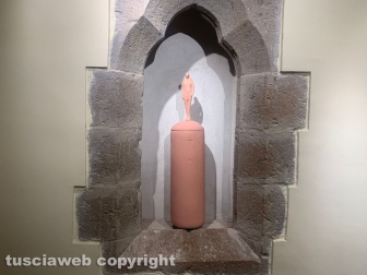 Viterbo - Opera nella mostra all'Unitus - “Ti accolgo nel cuore – Una passeggiata nel giardini di Alessio Paternesi”