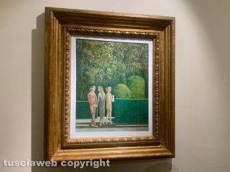 Viterbo - Opera nella mostra all'Unitus - “Ti accolgo nel cuore – Una passeggiata nel giardini di Alessio Paternesi”