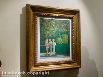 Viterbo - Opera nella mostra all'Unitus - “Ti accolgo nel cuore – Una passeggiata nel giardini di Alessio Paternesi”