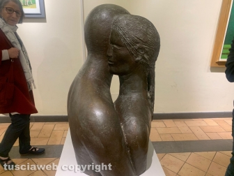 Viterbo - Opera nella mostra all'Unitus - “Ti accolgo nel cuore – Una passeggiata nel giardini di Alessio Paternesi”