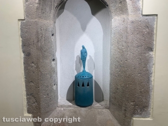 Viterbo - Opera nella mostra all'Unitus - “Ti accolgo nel cuore – Una passeggiata nel giardini di Alessio Paternesi”