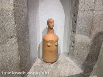 Viterbo - Opera nella mostra all'Unitus - “Ti accolgo nel cuore – Una passeggiata nel giardini di Alessio Paternesi”