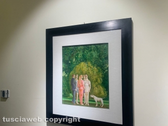 Viterbo - Opera nella mostra all'Unitus - “Ti accolgo nel cuore – Una passeggiata nel giardini di Alessio Paternesi”