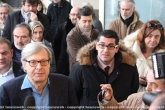 Vittorio Sgarbi e Giacomo Barelli