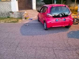 Montefiascone - Moto contro auto