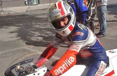 Moto d\'epoca a Spoleto