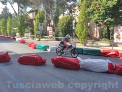 Moto d\'epoca a Spoleto