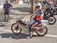 Moto d\'epoca a Spoleto