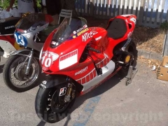 Moto d\'epoca a Spoleto