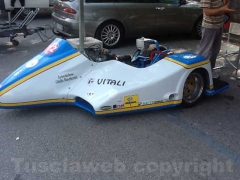 Moto d\'epoca a Spoleto