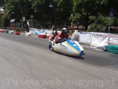 Moto d\'epoca a Spoleto