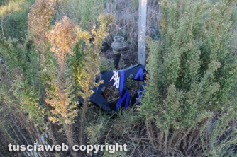 Tuscania - Moto si schianta contro auto, due morti