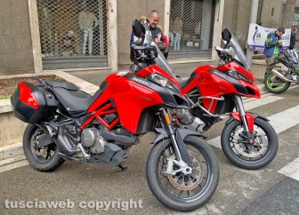 Viterbo - La decima edizione del motoraduno "Città dei Papi"
