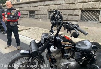 Viterbo - La decima edizione del motoraduno "Città dei Papi"