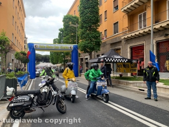 Viterbo - La decima edizione del motoraduno "Città dei Papi"