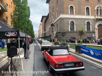 Viterbo - La decima edizione del motoraduno "Città dei Papi"