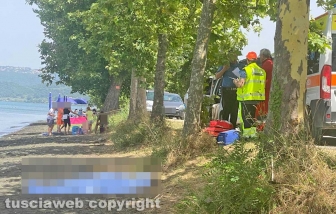 Uomo muore al lago di Bolsena
