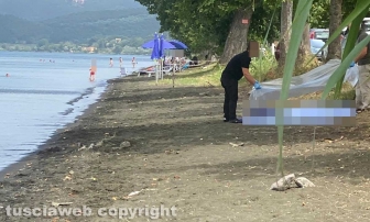 Uomo muore al lago di Bolsena