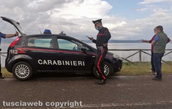 Gradoli - Muore folgorato al lago di Bolsena - I carabinieri sul posto