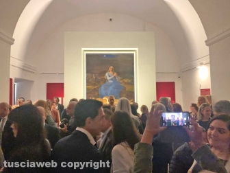 Inaugurazione della mostra su Michelangelo