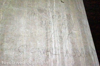 Nei sotterranei del "Colosseo"