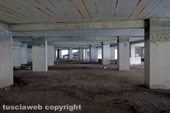 Nei sotterranei del "Colosseo"