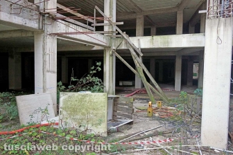 Nei sotterranei del "Colosseo"