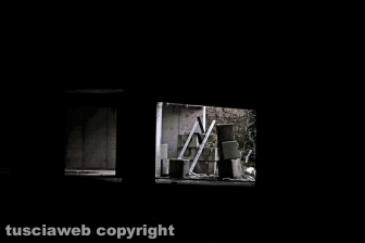 Nei sotterranei del "Colosseo"