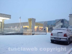Nella bufera di neve - Viterbo