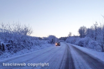 Neve sulla Cimina